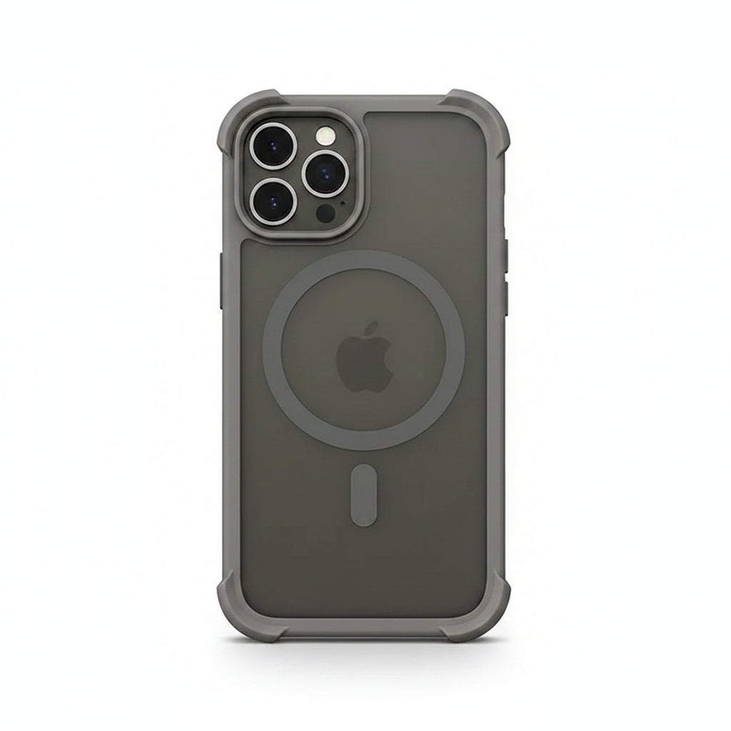 Luxury Matte MagSafe Armor iPhone Case