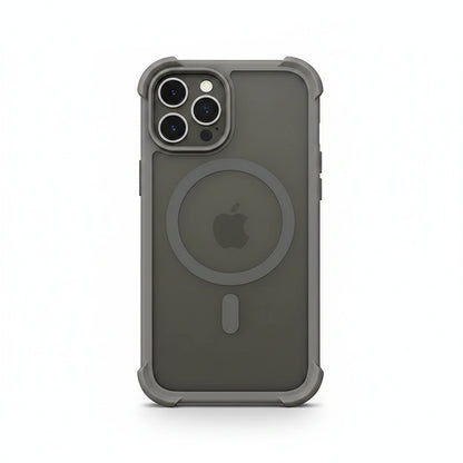Luxury Matte MagSafe Armor iPhone Case