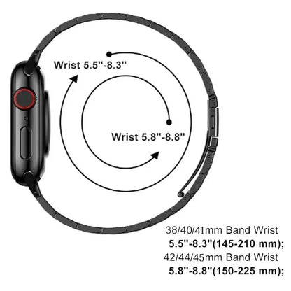 Stainless Steel Metal Link Band for Apple Watch