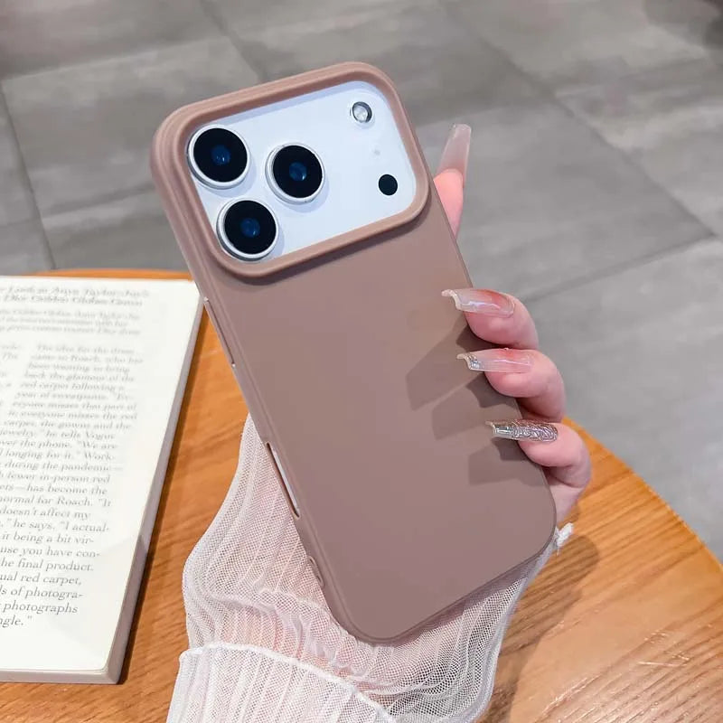 Candy Color Soft Silicone Case for iPhone