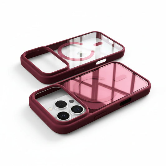 Transparent Acrylic MagSafe iPhone Case