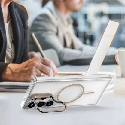 Clear MagSafe Magnetic Stand Case for Samsung