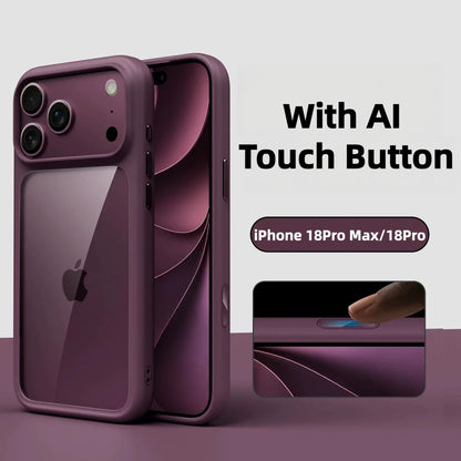 Crystal Clear Camera Touch Case for iPhone