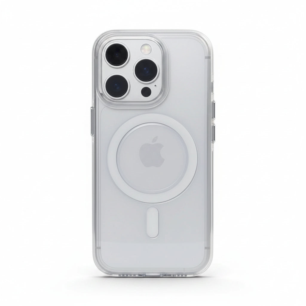 Candy Color Crystal Clear MagSafe iPhone Case