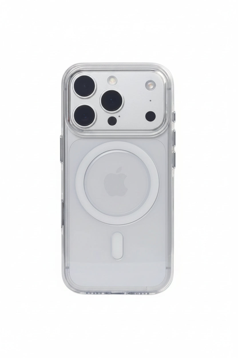 Candy Color Crystal Clear MagSafe iPhone Case