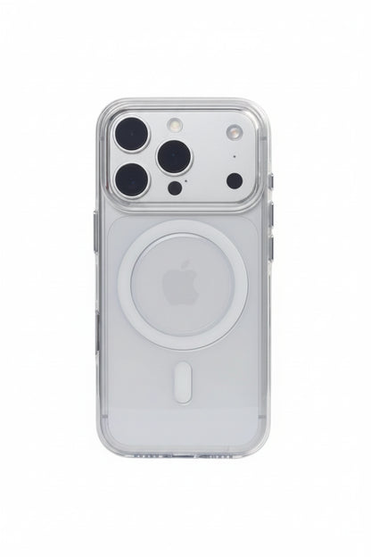 Candy Color Crystal Clear MagSafe iPhone Case