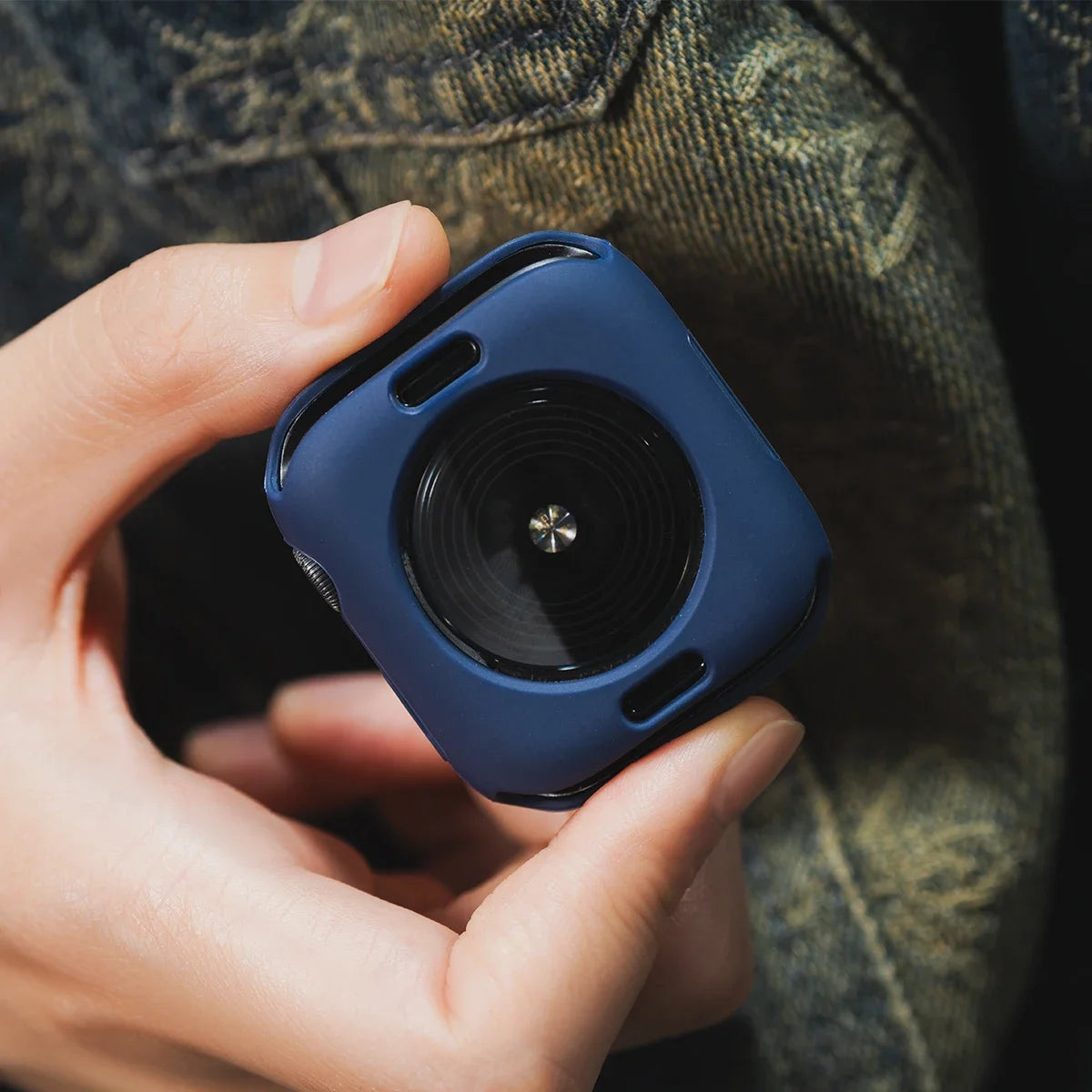 Soft Silicone Bumper Case for Apple Watch