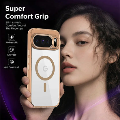Luxury Clear Magnetic Google Pixel Case