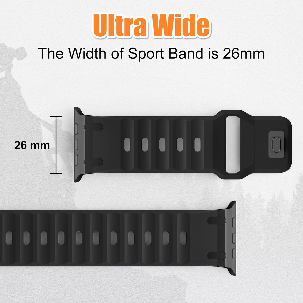 Sport Silicone Apple Watch Band