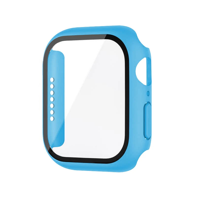 Tempered Glass Protective Case for Apple Watch