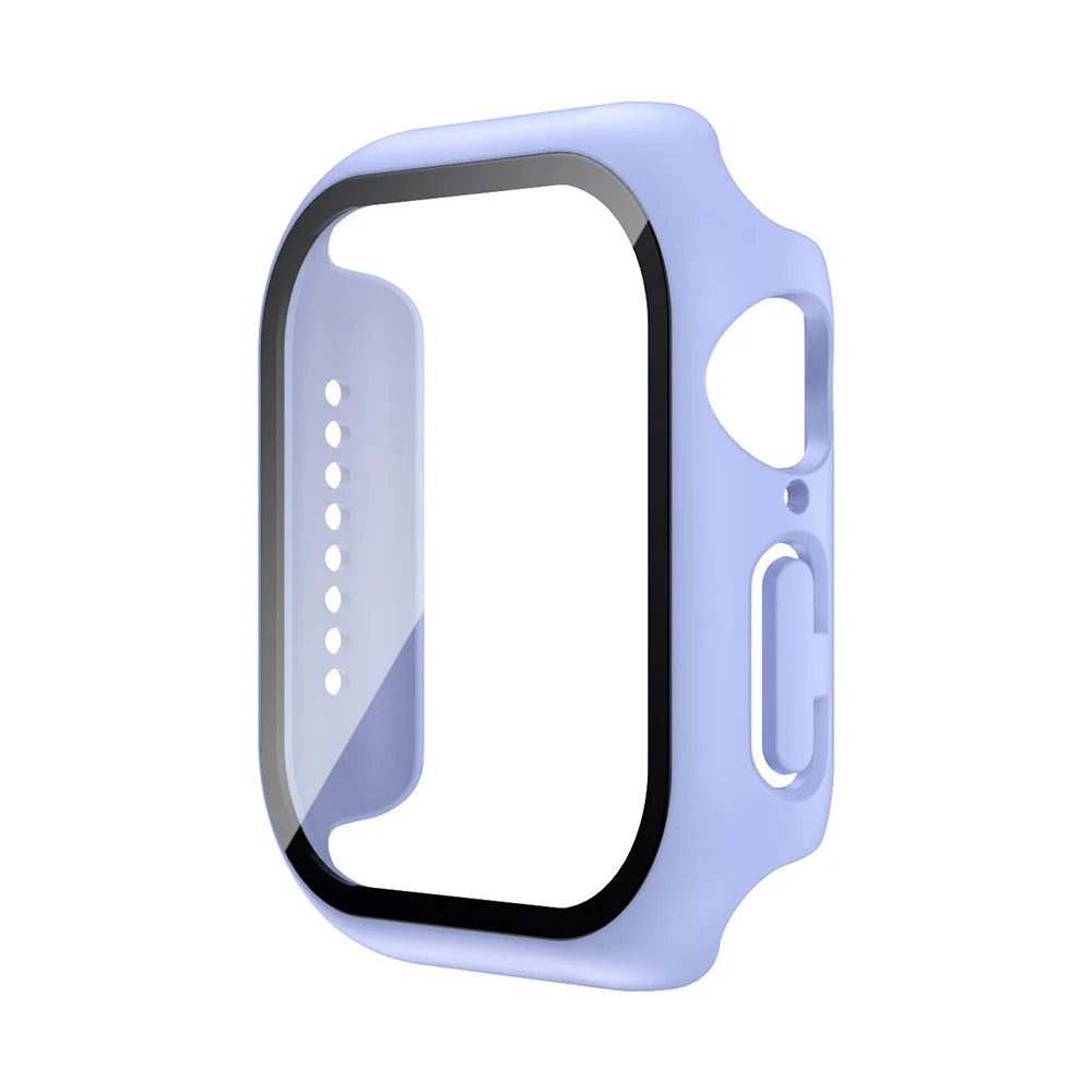 Tempered Glass Protective Case for Apple Watch