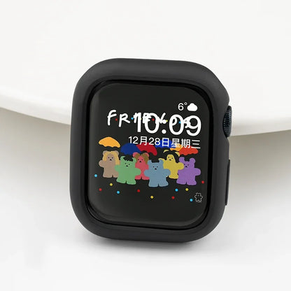 Soft Silicone Bumper Case for Apple Watch
