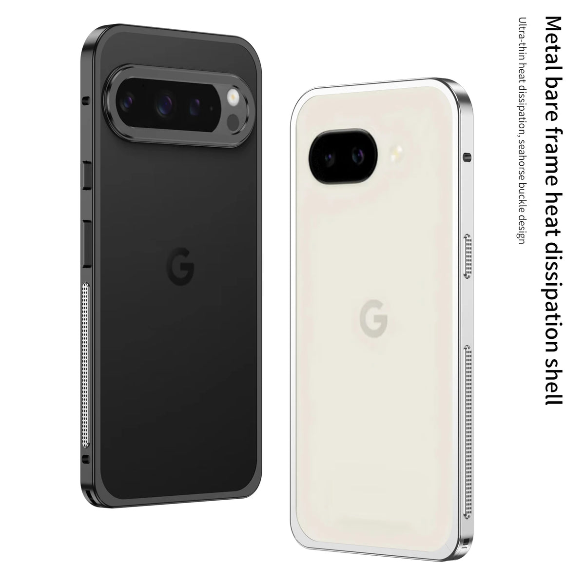 Luxury Metal Frame Google Pixel Case