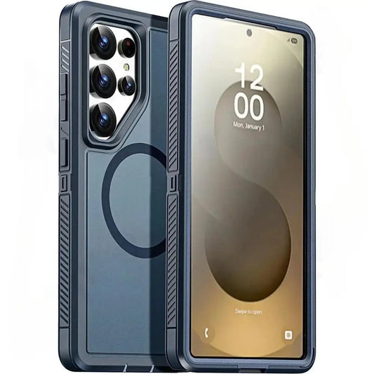 Tough Matte Silicone PC Case for Samsung Galaxy