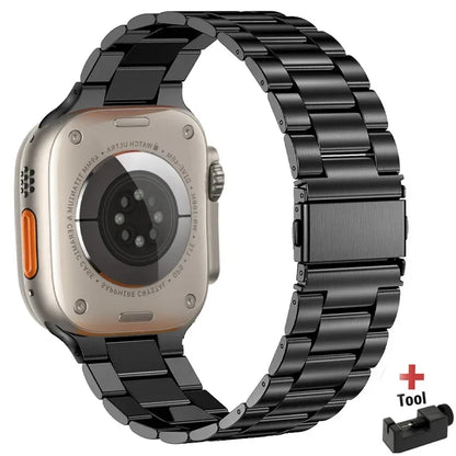 Stainless Steel Metal Link Band for Apple Watch