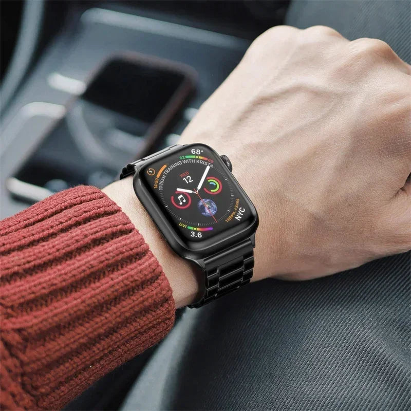 Stainless Steel Metal Link Band for Apple Watch