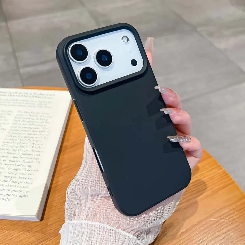 Candy Color Soft Silicone Case for iPhone