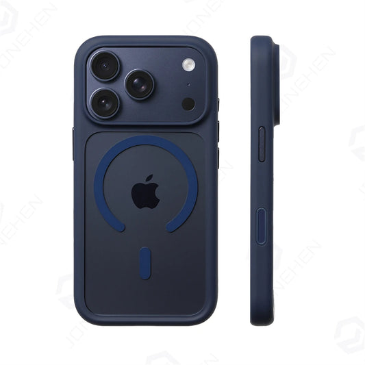 Clear MagSafe Camera Control Armor Case for iPhone