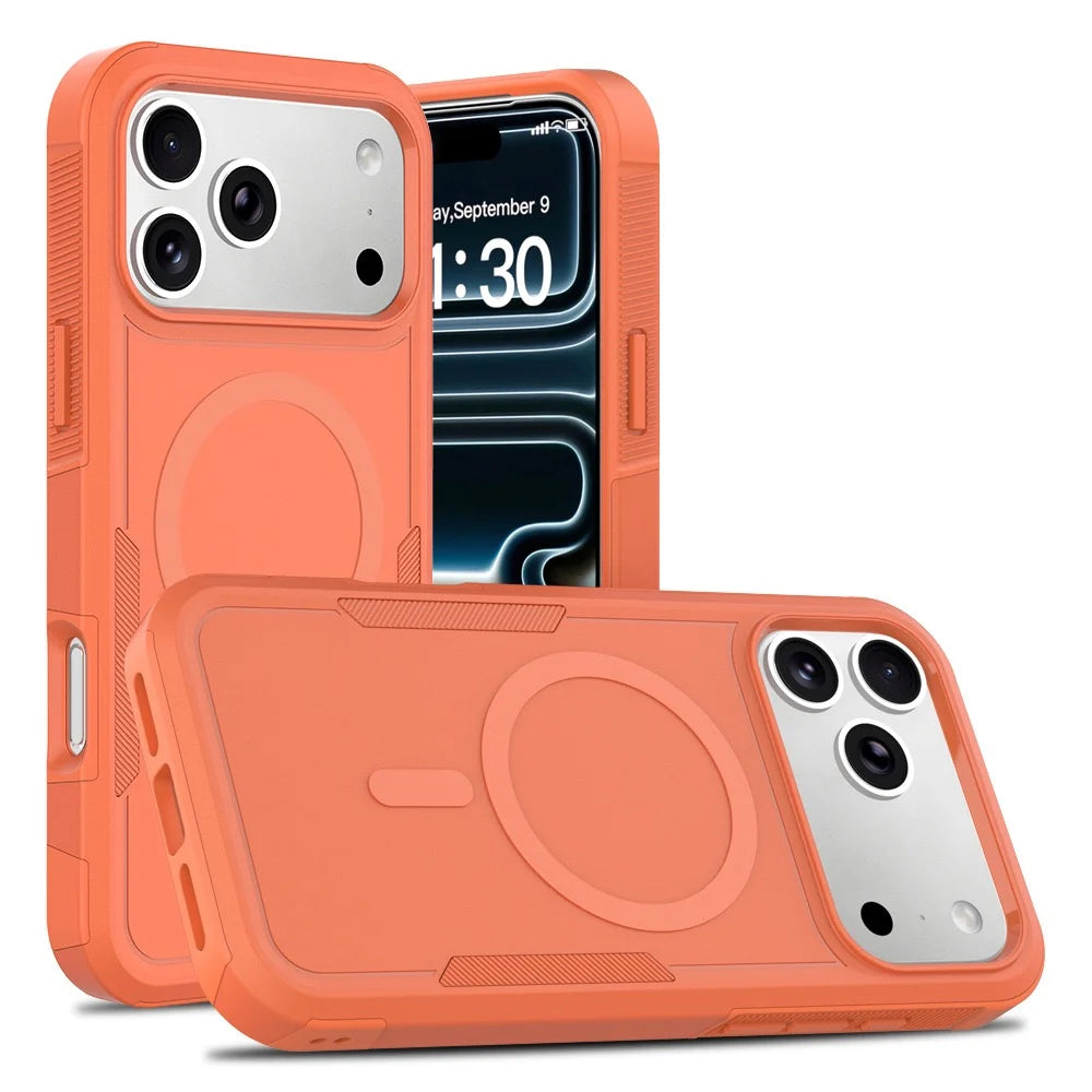 Rugged MagSafe Magnetic Case for iPhone