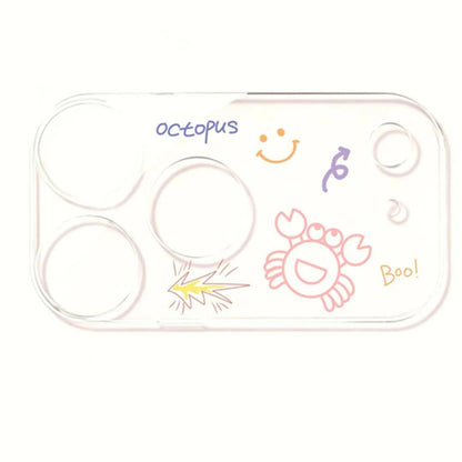 Cartoon Animal Camera Lens Protector for iPhone