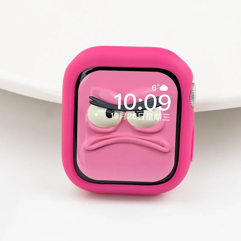 Soft Silicone Bumper Case for Apple Watch