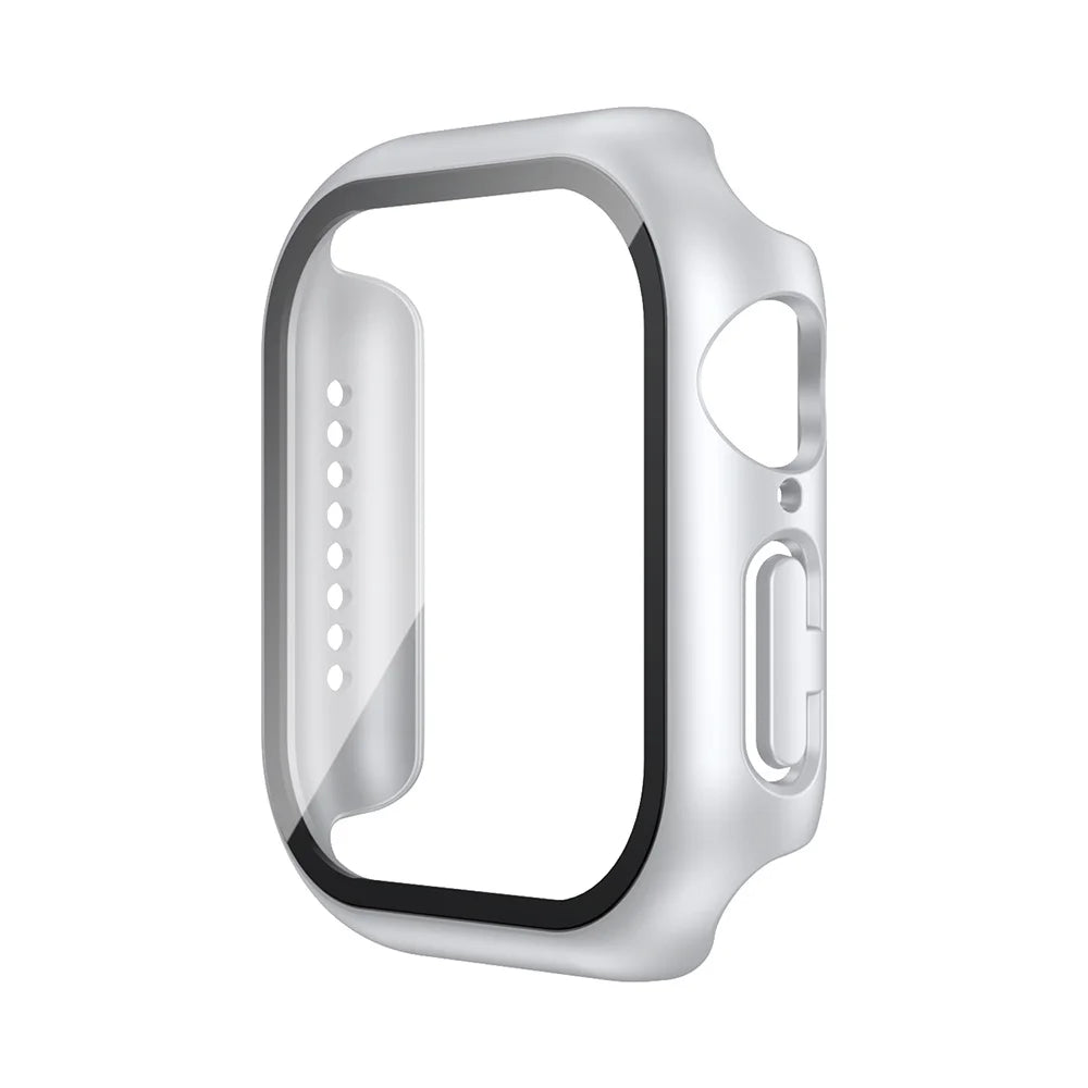 Tempered Glass Protective Case for Apple Watch