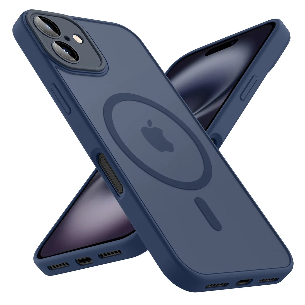 Luxury Frosted MagSafe iPhone Case