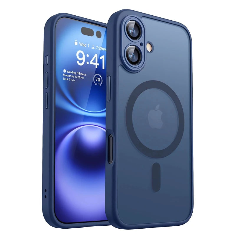 Luxury MagSafe Armor Matte iPhone Case