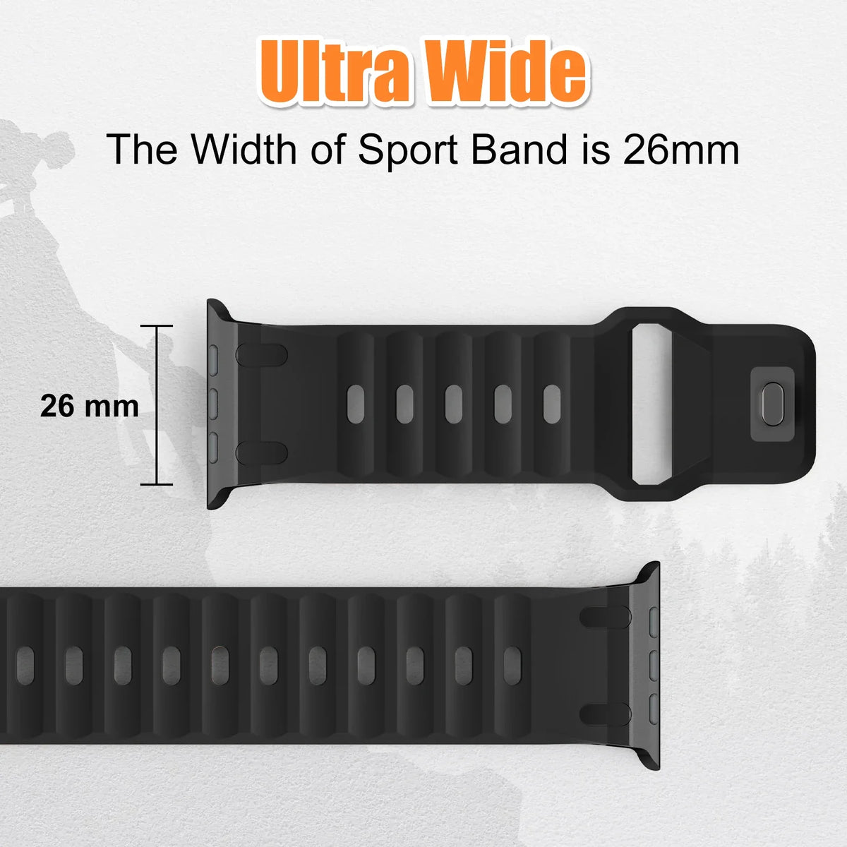 Sport Silicone Apple Watch Band