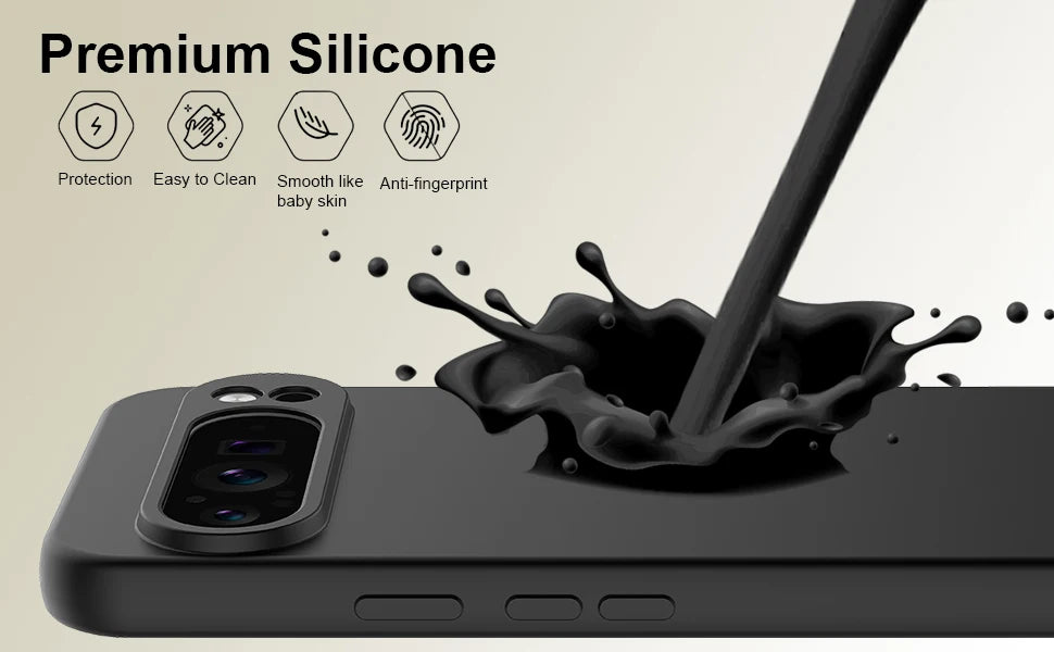 Soft Silicone Google Pixel Protective Case